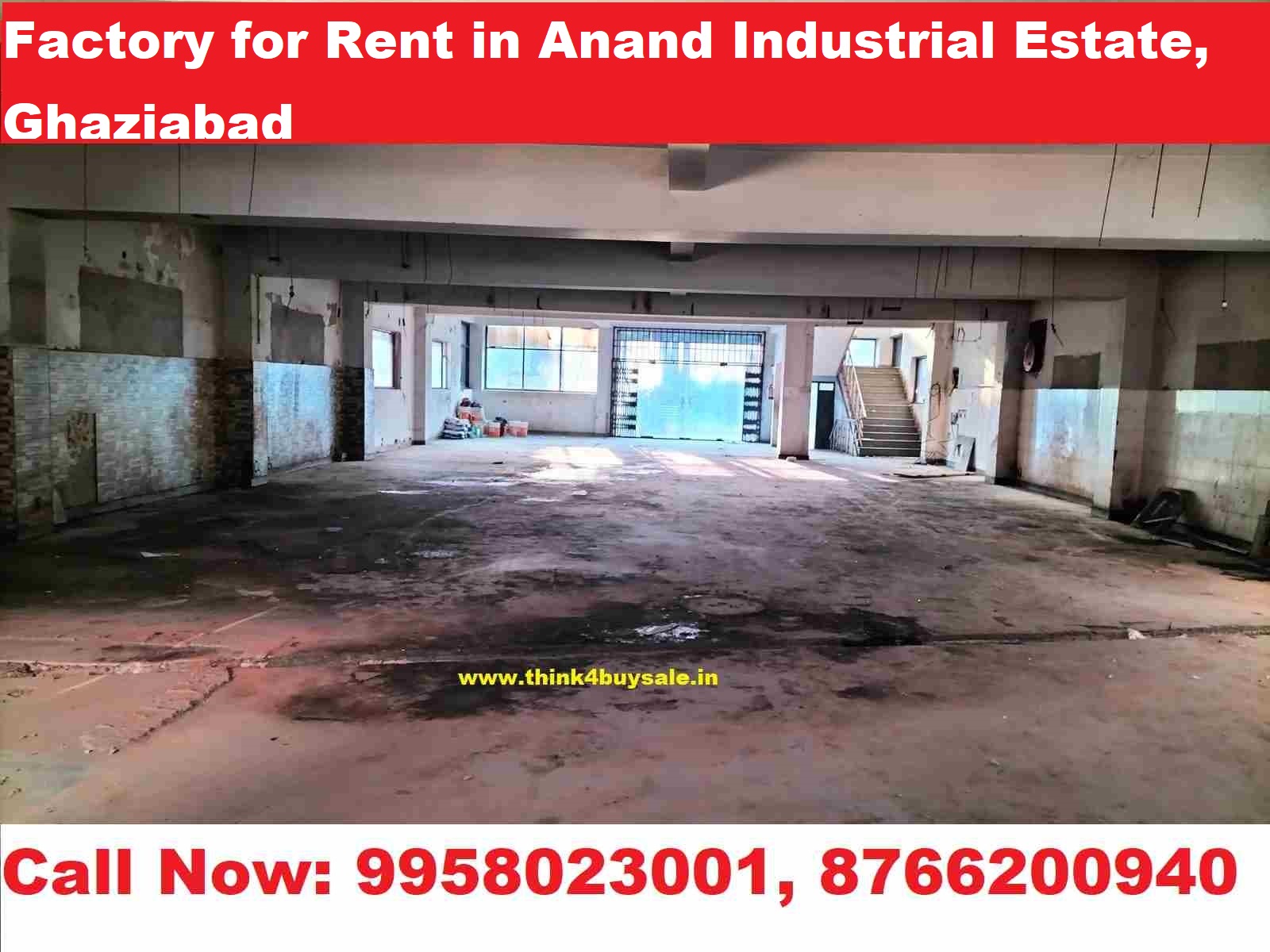 Factory for Rent in Anand Industrial Estate, Ghaziabad