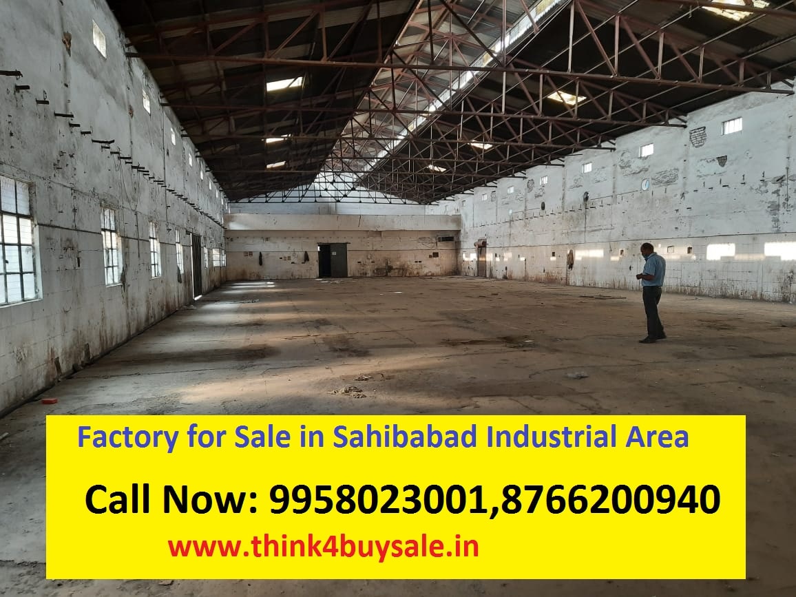 Factory for Sale in Sahibabad Industrial Area