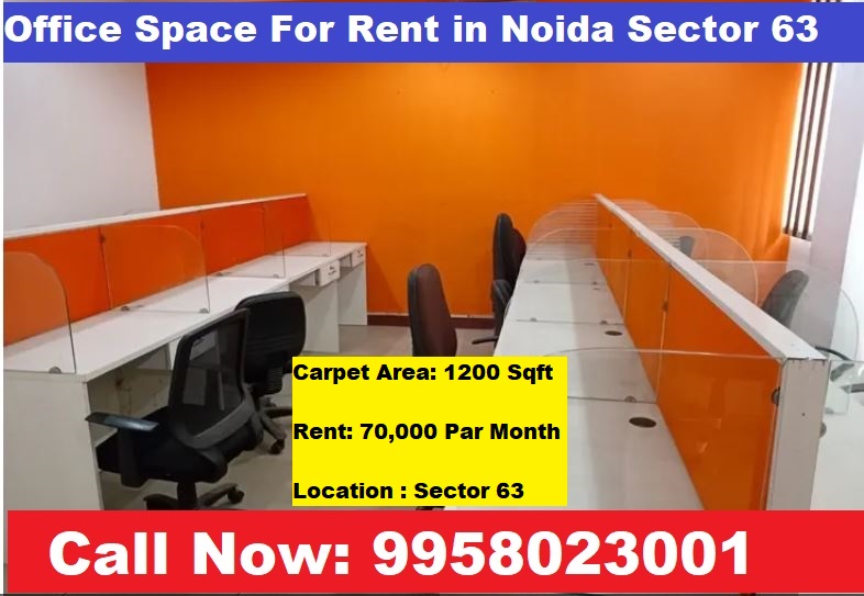 Office Space For Rent in Noida Sector 63