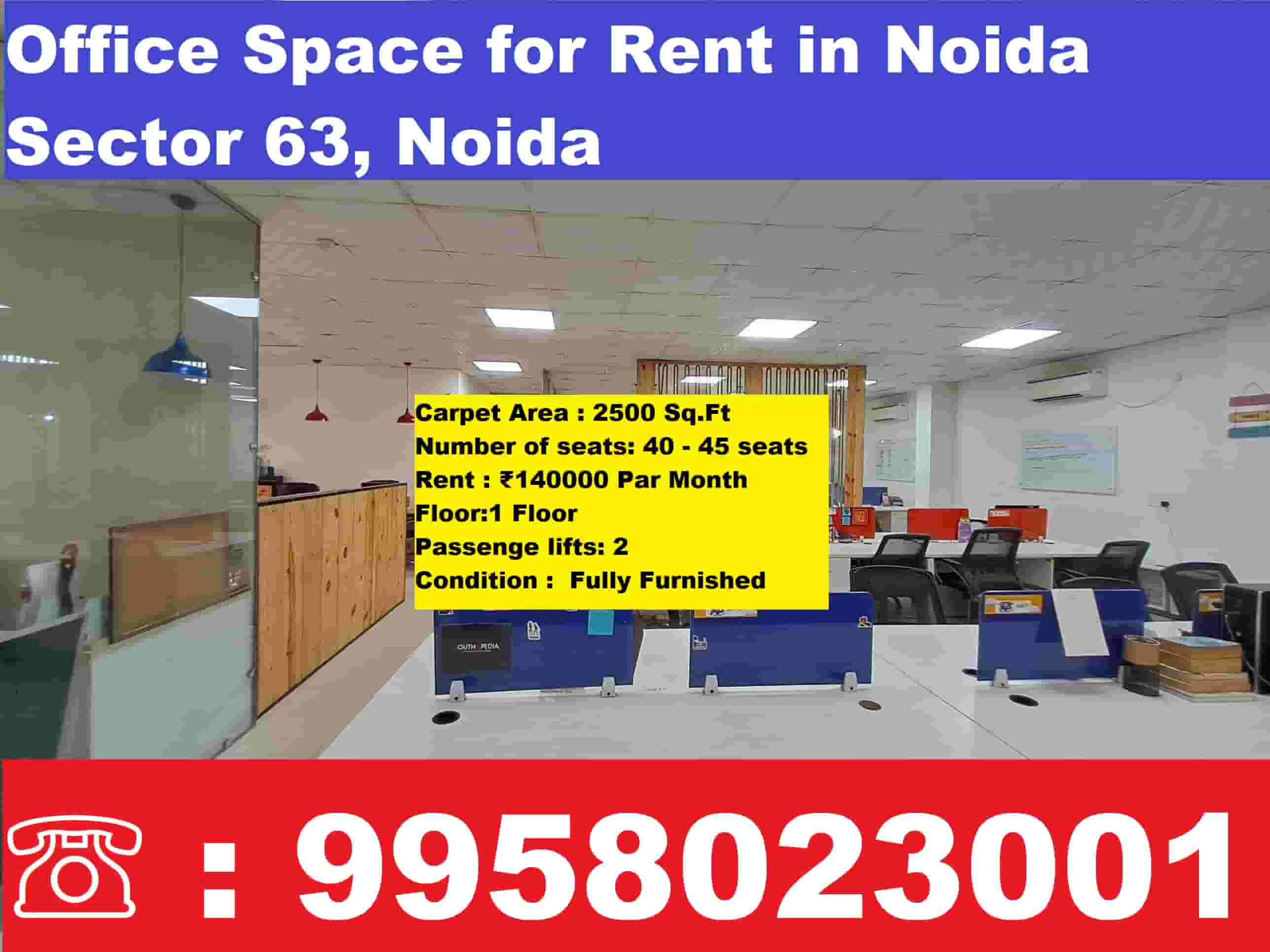 Office Space for Rent in Sector 63 Noida