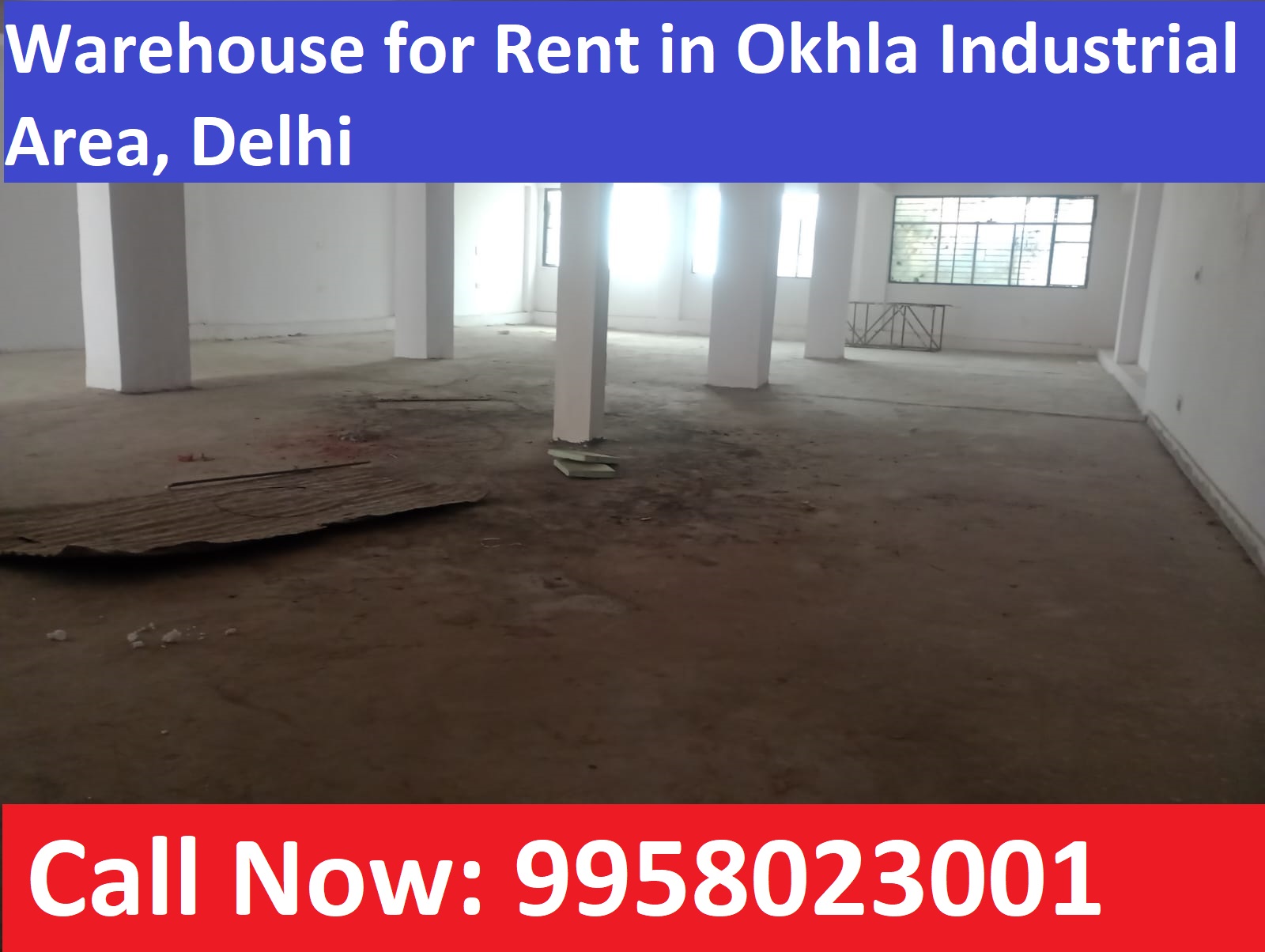 Warehouse for Rent in Okhla Industrial Area