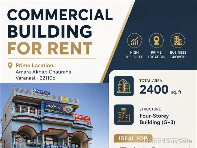 2,500 sq.ft Commercial Building for Rent in Building, Varanasi — photo 2
