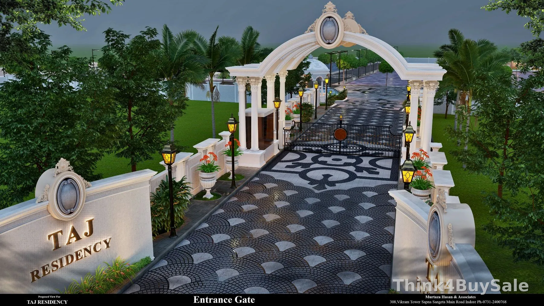 1,200 sq.ft Residential Plot for Sale in Taj Residency, Dewas
